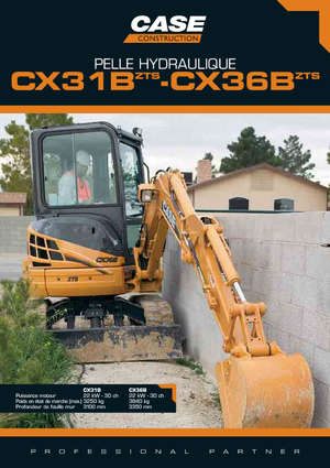 Mini Excavators Case CX 31 B