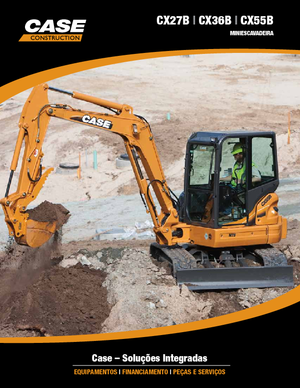 Mini Excavators Case CX55B ZTS