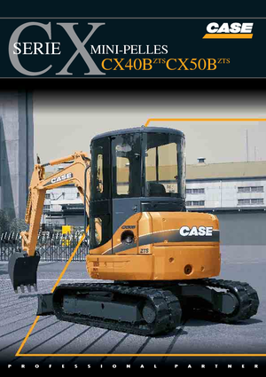 Mini Excavators Case CX 40 B ZTS