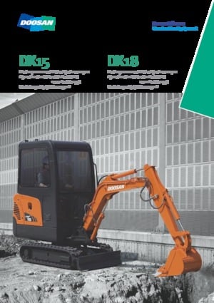 Mini Excavators Doosan DX 15