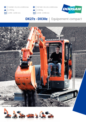 Mini Excavators Doosan DX30Z