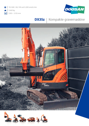 Mini Excavators Develon DX35Z