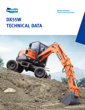 Wheel Excavators Doosan DX55W