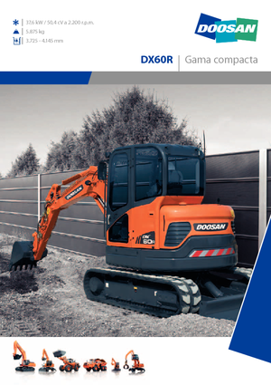 Mini Excavators Doosan DX 60 R