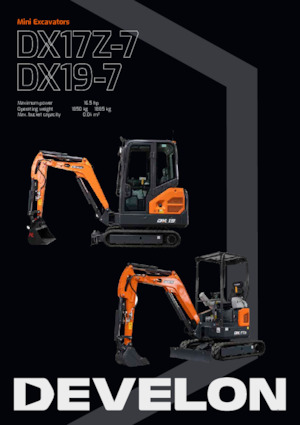 Mini Excavators Develon DX19  