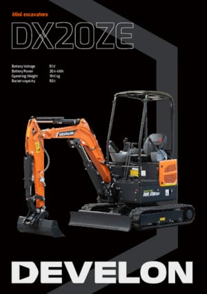 Mini Excavators Develon DX20ZE 