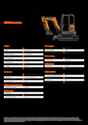 Mini Excavators Develon DX25Z-7