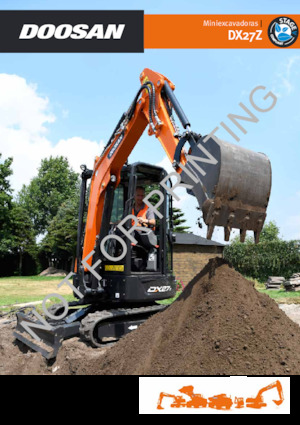 Mini Excavators Doosan DX27Z-7