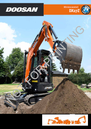 Mini Excavators Doosan DX27Z-7