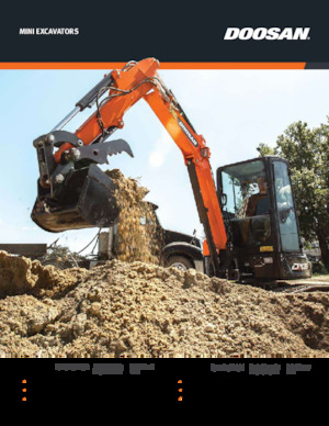 Mini Excavators Doosan DX42-5K