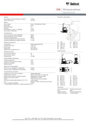 Mini Excavators Bobcat E10