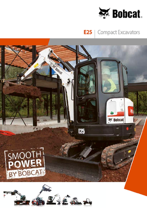 Mini ekskavatörler Bobcat E25