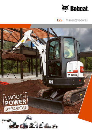Mini ekskavatörler Bobcat E25