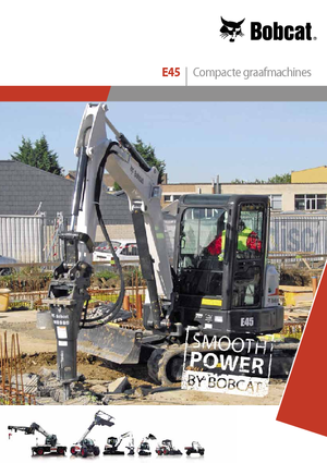 Mini ekskavatörler Bobcat E45