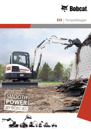 Mini ekskavatörler Bobcat E55