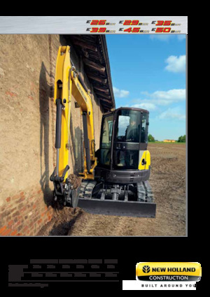 Mini ekskavatörler New Holland E50B