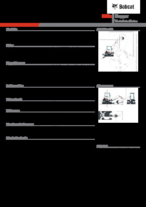 Mini ekskavatörler Bobcat E50z