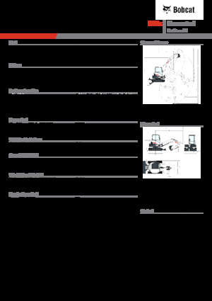 Mini Excavators Bobcat E50z