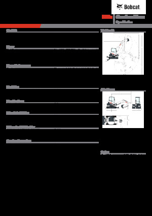 Mini Excavators Bobcat E50z