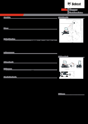 Mini Excavators Bobcat E55z