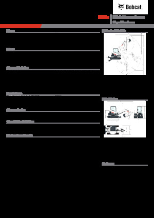 Mini Excavators Bobcat E55z