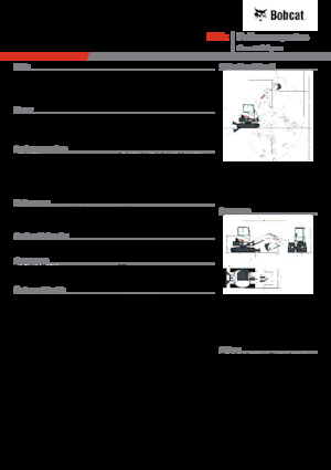 Mini Excavators Bobcat E55z