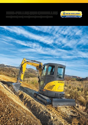 Mini Excavators New Holland E37C