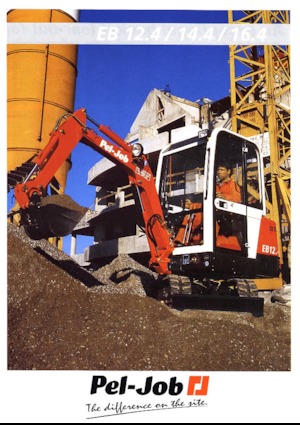 Mini ekskavatörler Pel-Job EB 12.4