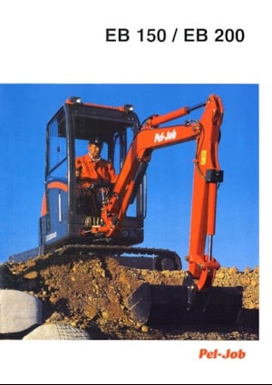 Mini Excavators Pel-Job EB 150 XTV **