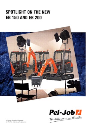 Mini Excavators Pel-Job EB 200 XTV **