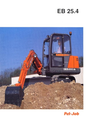 Mini ekskavatörler Pel-Job EB 25.4