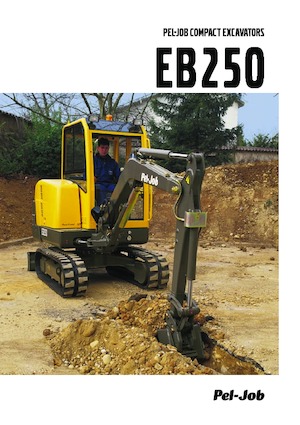 Mini ekskavatörler Pel-Job EB 250 XT