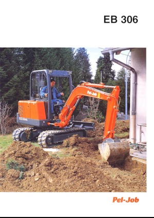 Mini Excavators Pel-Job EB 306