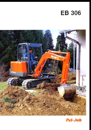 Mini Excavators Pel-Job EB 306