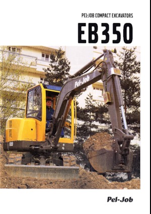 Mini Excavators Pel-Job EB 350 XT