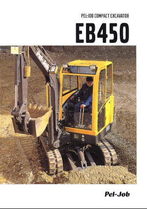 Mini Excavators Pel-Job EB 450 XT