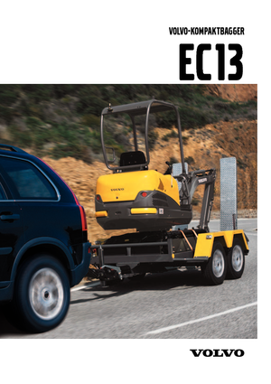 Mini Excavators Volvo EC13XTV