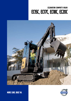 Mini Excavators Volvo EC15C