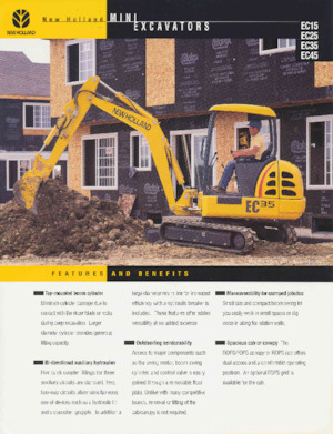Mini Excavators New Holland EC45