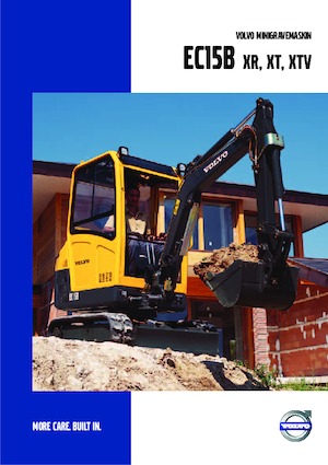 Mini Excavators Volvo EC15B XT