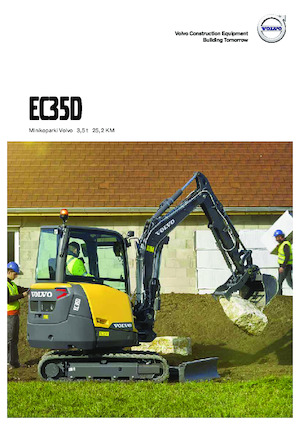 Mini Excavators Volvo EC35D