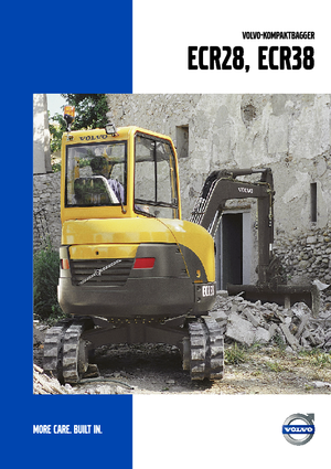 Mini Excavators Volvo ECR38