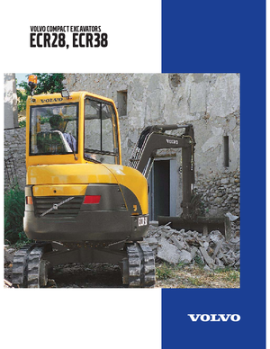 Mini Excavators Volvo ECR38