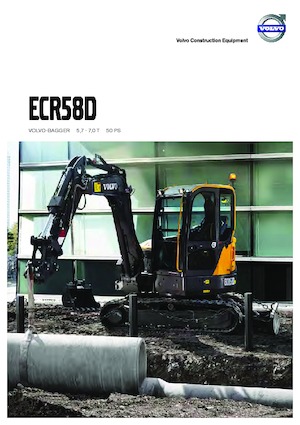 Mini Excavators Volvo ECR58D