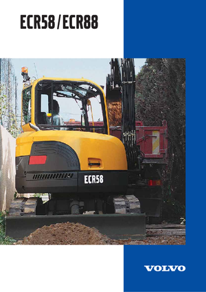 Mini Excavators Volvo ECR58