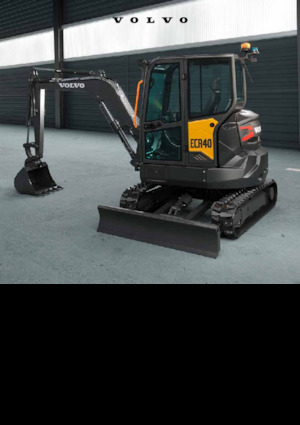 Mini ekskavatörler Volvo ECR40