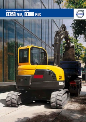 Crawler Excavators Volvo ECR88 Plus