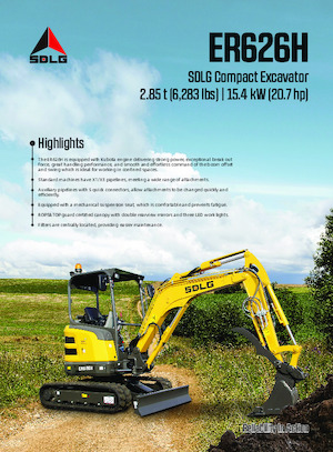 Mini Excavators SDLG ER626H