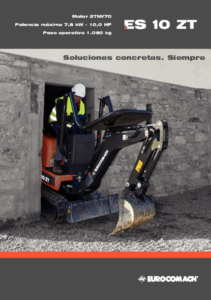 Mini Excavators Eurocomach ES 10 ZT