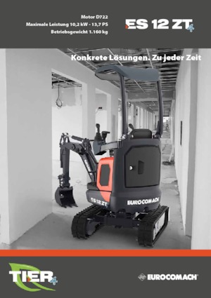 Mini Excavators Eurocomach ES 12 ZT 4